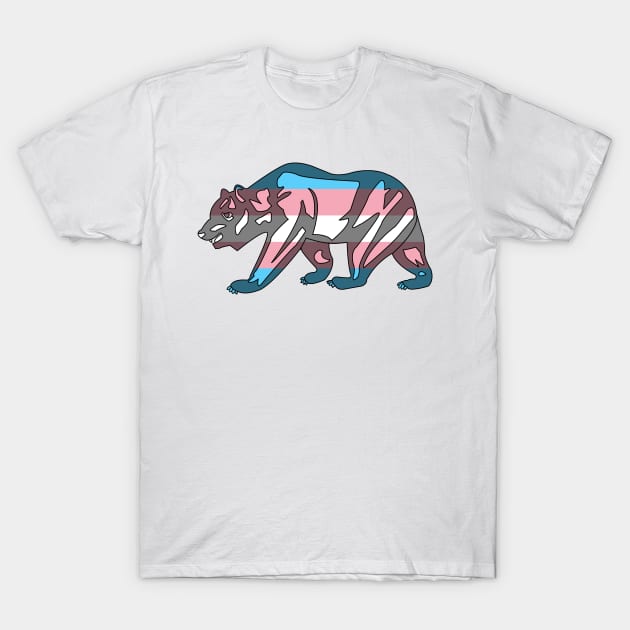 Trans Pride Bear! T-Shirt by somekindofguru